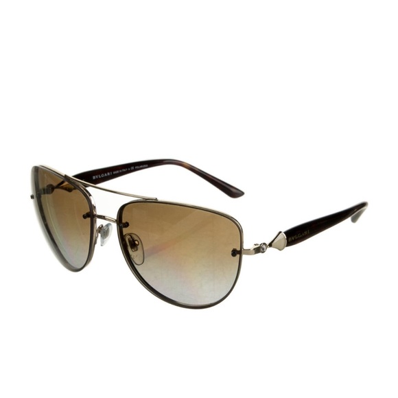 Bvlgari Aviator Polarized Sunglasses - Picture 3 of 10